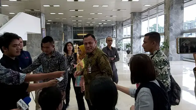 Pimpinan KPK kembali mendatangi DPR, Kamis (6/2/2020).