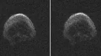 asteroid 2015 TB145 yang mendekati Bumi saat Halloween ternyata berbentuk seperti tengkorak