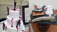 Kue Pernikahan Ini Bikin Geleng Kepala. (Sumber: boredpanda)