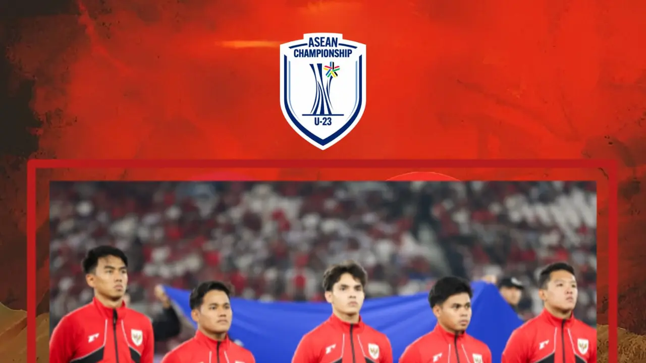 Indonesia Vs Thailand di Piala AFF U-23 2025.