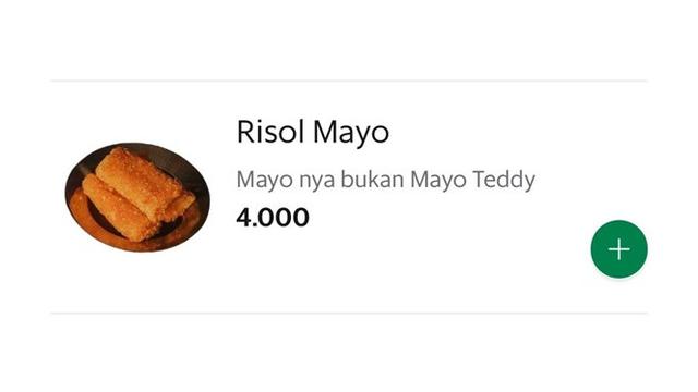6 Deskripsi Makanan Gorengan di Ojek Online Ini Bikin Pelanggan Senyum Tipis