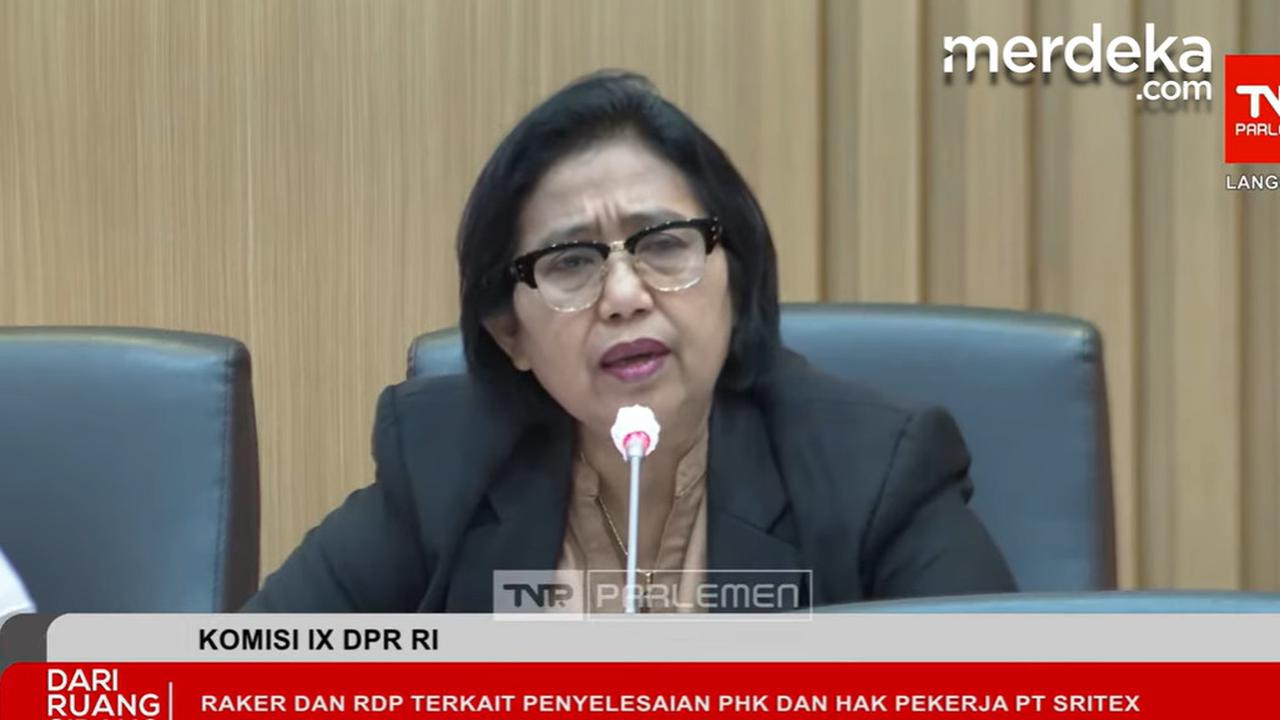 VIDEO: TARIK URAT! Irma Suryani DPR Bentak Marahi Menteri Cuma Diam Soal PHK Sritex