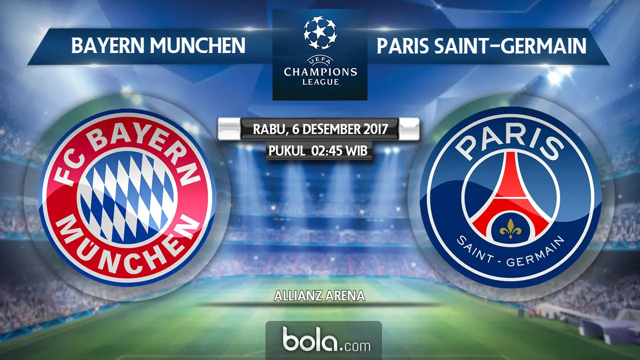 Bayern Munchen vs Paris Saint-Germain