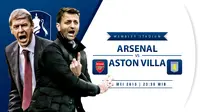 Prediksi Arsenal vs Aston Villa (Liputan6.com/Yoshiro)