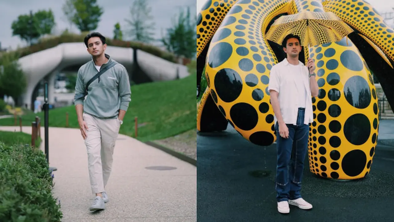 Gaya Omar Daniel Saat Di New York, Tampil Stylish