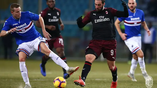 Sampdoria v AC Milan