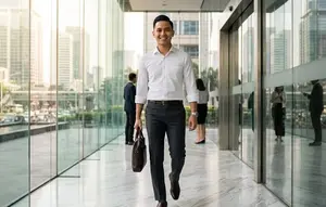 Celana Bahan Formal Pria: Pilihan Nyaman untuk Tampil Profesional Seharian