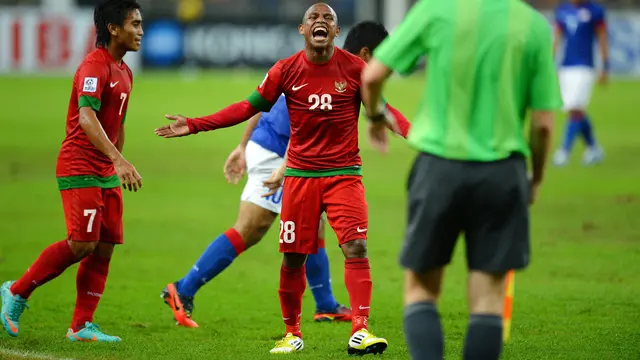 Okto Maniani - Malaysia Vs Indonesia di Piala AFF 2012