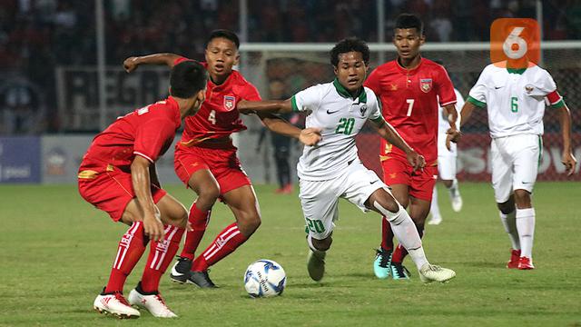 Timnas Myanmar U-16 vs Timnas Indonesia U-16