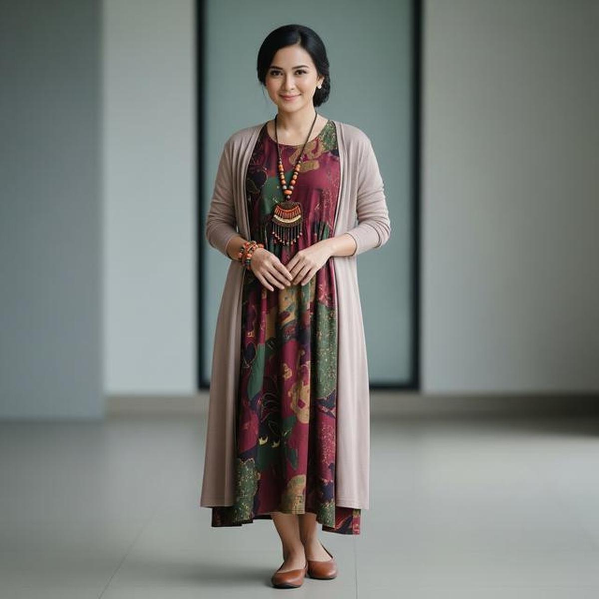 10 Inspirasi Outfit Natal Bernuansa Nusantara, Cocok untuk Ibadah di Gereja