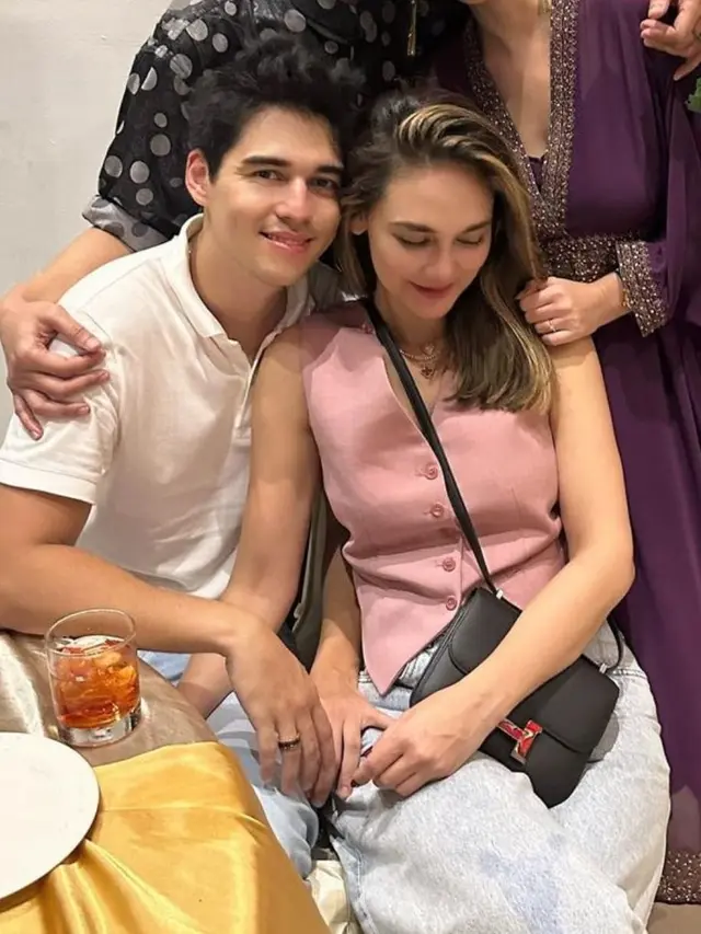 Luna Maya dan Maxime Bouttier