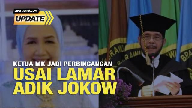 Ketua Hakim Mahkamah Konstitusi (MK), Anwar Usman menjadi perbincangan publik usai melamar adik kandung Presiden Joko Widodo atau Jokowi yang bernama Idayati.