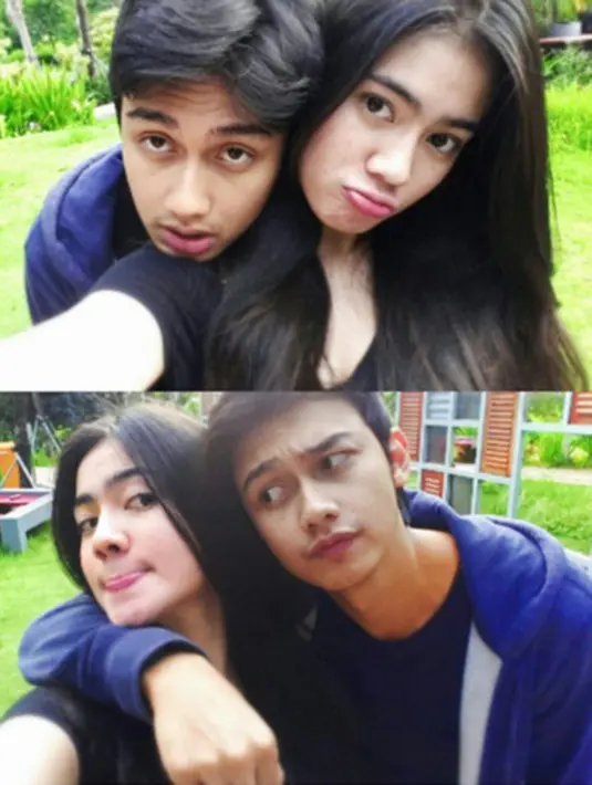 Mereka pun terlihat lucu dan menggemaskan ketika posting foto mereka di akun jejaring sosial instagram. (via instagram@hitocaesar/Bintang.com)