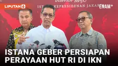 Istana Negara Mulai Siapkan Peringatan HUT Ke-79 RI di IKN