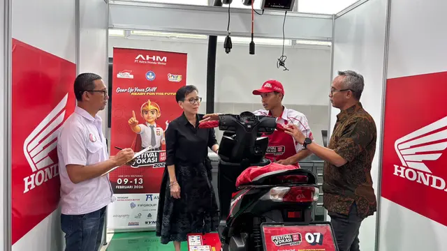 AHM Siapkan Talenta SMK Terbaik Masuk Dunia Kerja dengan Festival Vokasi Satu Hati 2026 (Arief A/Liputan6.com)