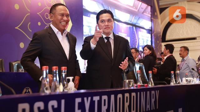 Erick Thohir Terpilih sebagai Ketua Umum PSSI dalam KLB PSSI 2023