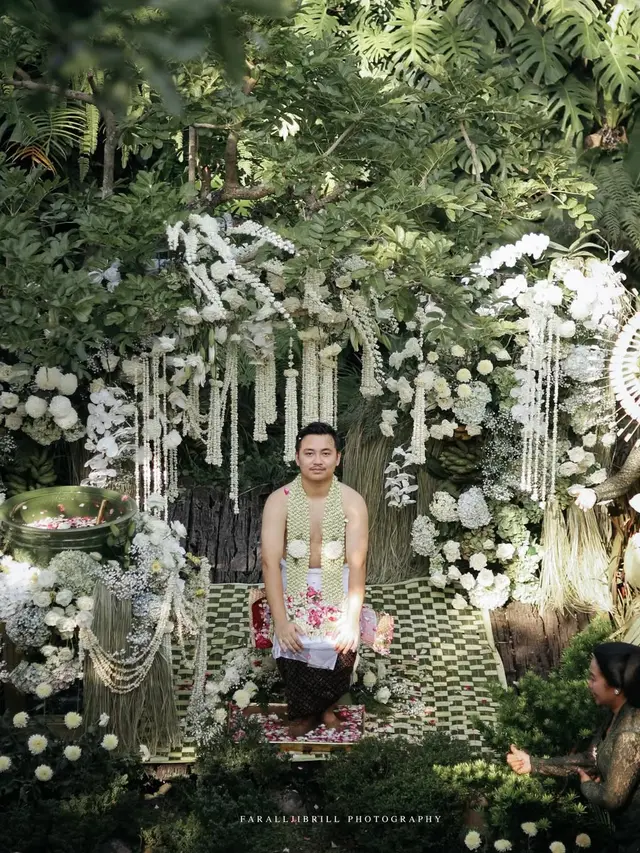 Dekorasi Siraman Pernikahan Putra Soimah (Foto: Instagram @aksauyun)
