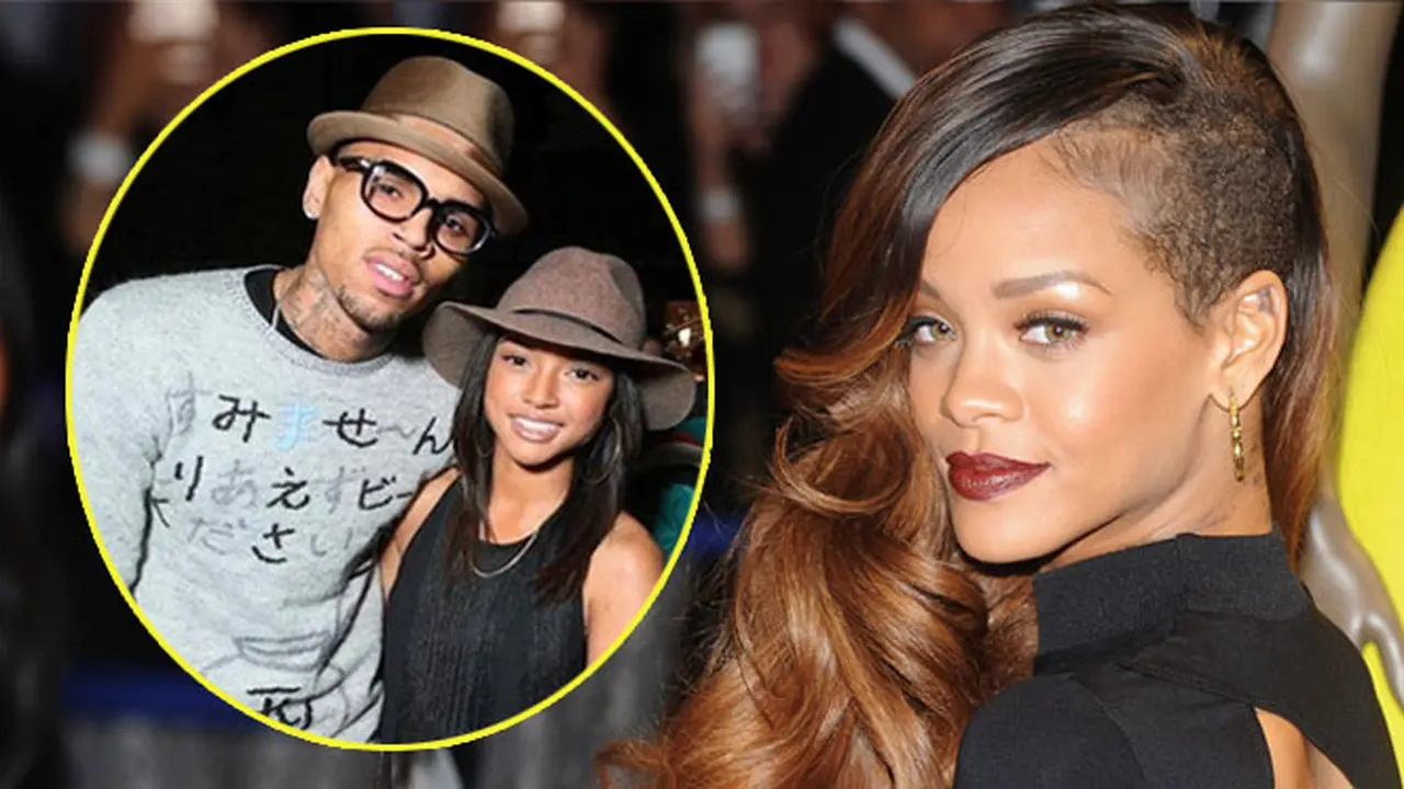 Rihanna-Chris Browndan Karrueche Tran
