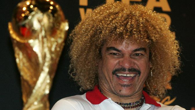 Carlos Valderrama (MAURICIO DUENAS / AFP)