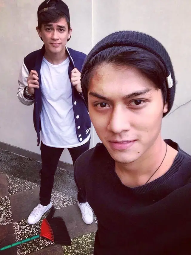 Rico Valentino dan sahabatnya Rizky Billar