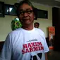 Budayawan Butet Kartaredjasa menghadiri persidangan Dahlan Iskan di Pengadilan Tipikor Surabaya. (Liputan6.com/Dian Kurniawan)