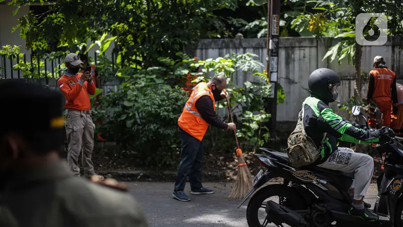 Denda Pelanggaran Tanpa Masker Mencapai 4,9 Milliar