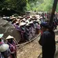 Ilustrasi – Ritual pengambilan air di mata air atau Tuk Sikopyah, Desa Serang, Kecamatan Karangreja, Purbalingga, dalam Festival Gunung Slamet. (Foto: Liputan6.com/Pemkab PBG/Muhamad Ridlo)