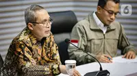 Selain Helmut Hermawan, KPK juga telah menetapkan Wamenkumham Eddy Hiariej sebagai tersangka kasus dugaan suap dan gratifikasi. (Liputan6.com/Faizal Fanani)