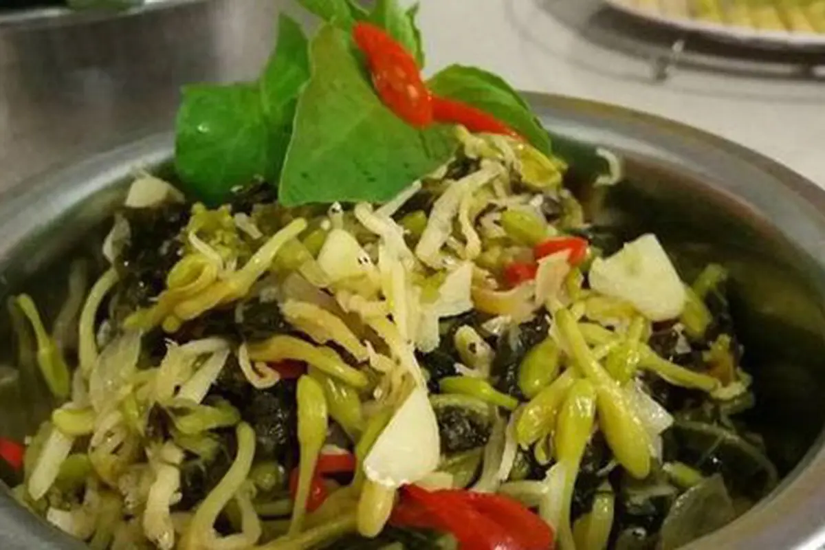 Tumis kembang pepaya./Copyright cookpad.com/Risna Yuni