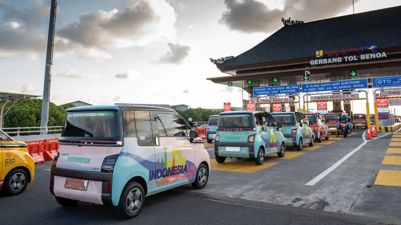 Wuling Air ev jadi official car partner KTT G20 Bali