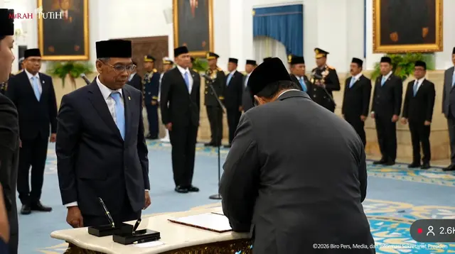 Satyawan Pudyatmoko Dilantik Jadi Kepala Badan Pengelolaan Gambut dan Mangrove