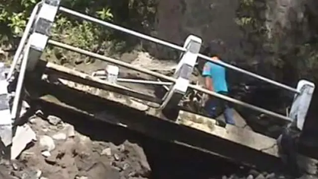 Banjir Bandang, Jembatan Boyolali-Klaten Ambrol