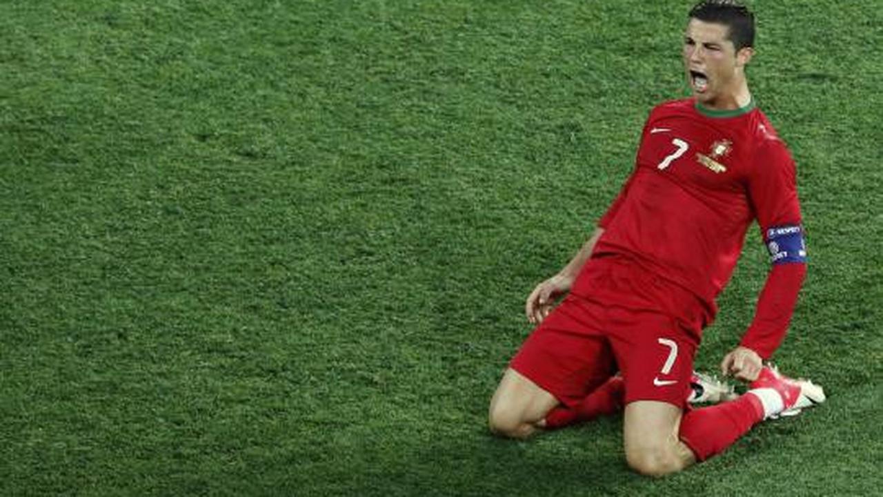 Ekspresi CR7 di lapangan hijau