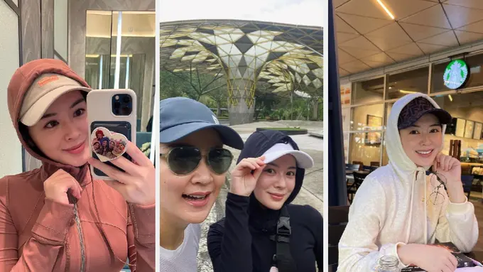 Gantikan Hijab, 8 Inspirasi Outfit Ayana Moon dengan Topi dan Hoodie