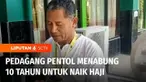 Kisah menginspirasi datang dari seorang pedagang bakso pentol asal Kediri, Jawa Timur. Perjuangan mengumpulkan uang selama lebih dari 10 tahun mengantarkannya dan sang istri ke Tanah Suci.