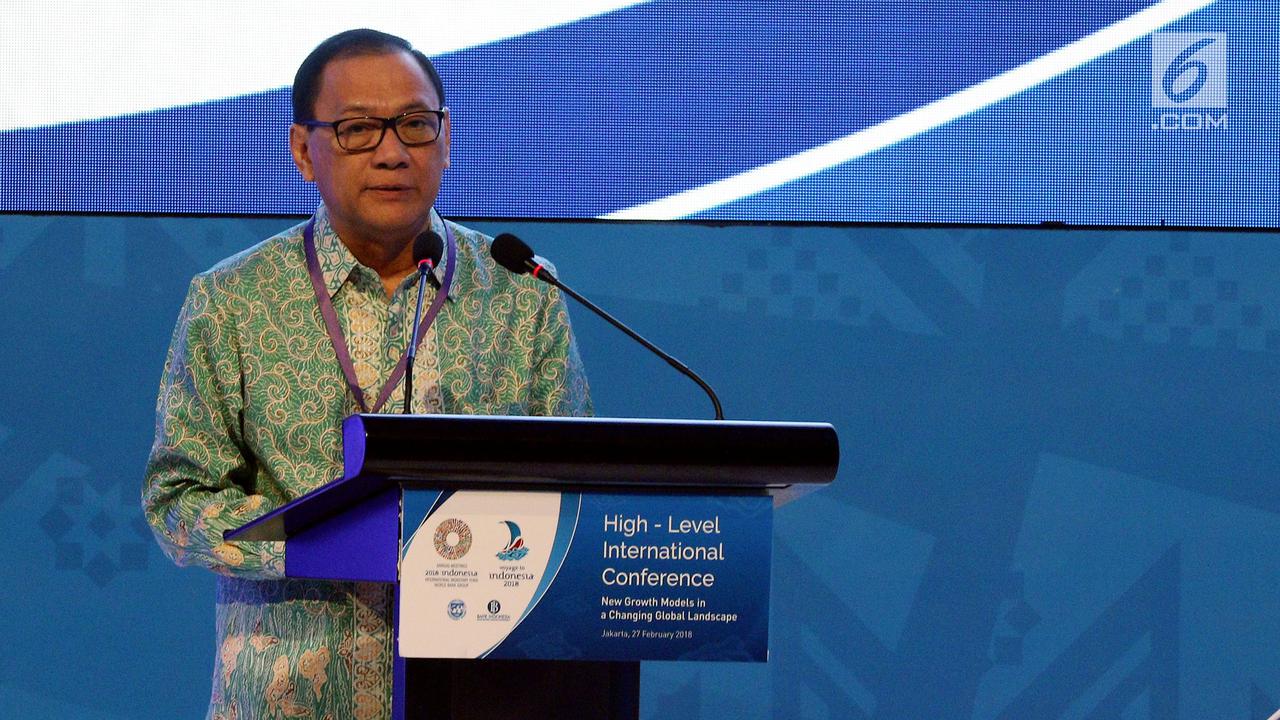 Kompak Kenakan Selendang, Bos IMF dan Sri Mulyani Buka Konferensi Internasional