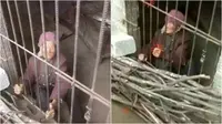Kejam, Nenek 92 Tahun Dikurung dalam Kerangkeng Sempit
