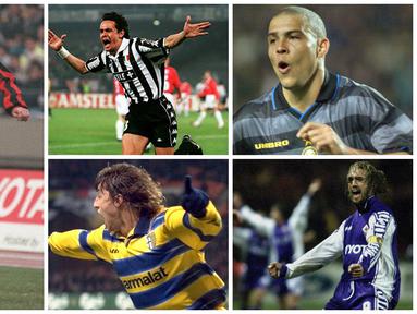 Tahun 90an merupakan era kejayaan bagi Serie A, seluruh bintang top dunia berebut untuk mentas di negeri spageti. Berikut 10 striker top yang bermain di Serie A era 90an.