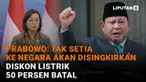Mulai dari Prabowo sebut tak setia ke negara akan disingkirkan hingga diskon listrik 50 persen batal di News Flash Liputan6.com.