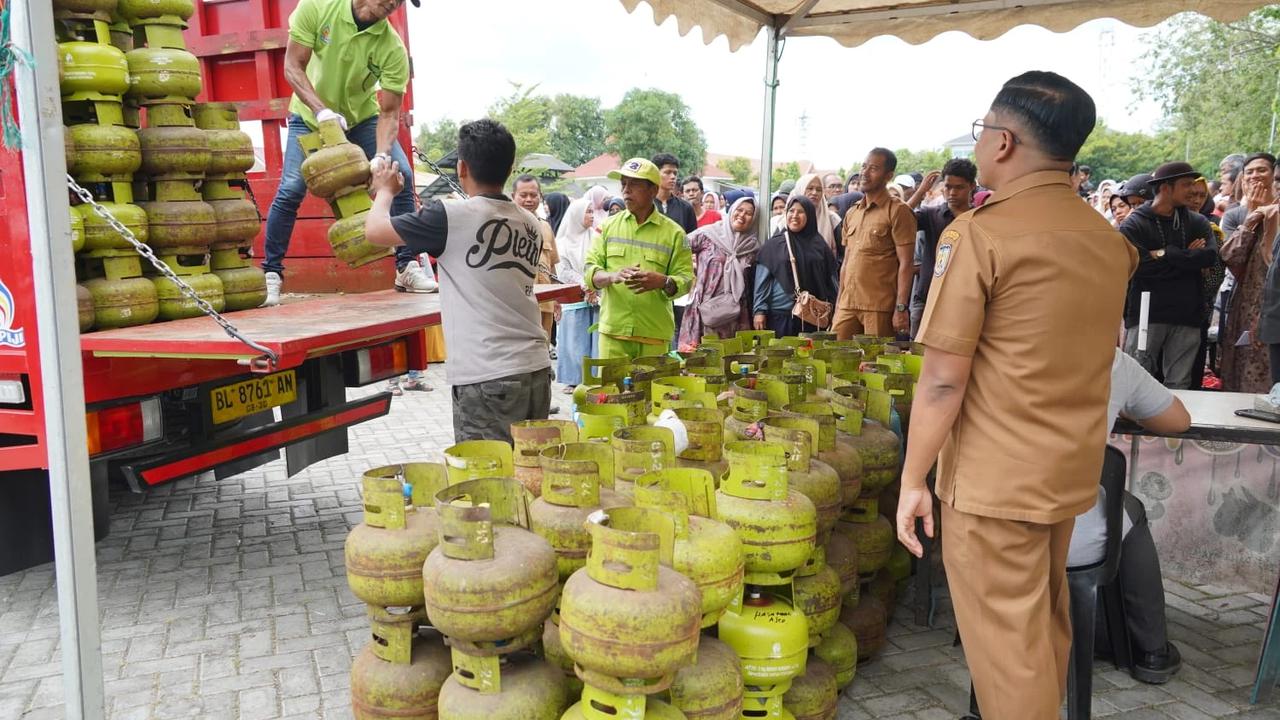 Bantu Masyarakat Terdampak Bencana, Pertamina Gelar Operasi Pasar LPG 3 Kg di Wilayah Aceh