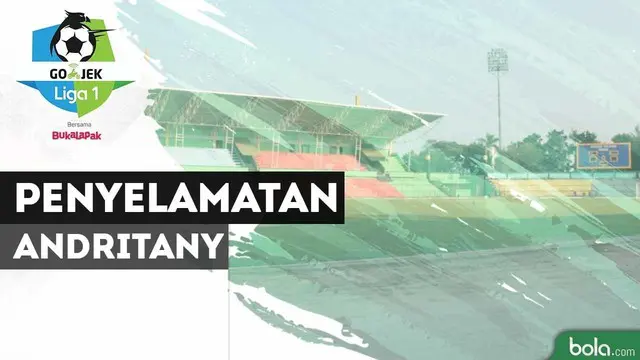VIDEO: Andritany Lakukan Penyelamatan Kelas Dunia