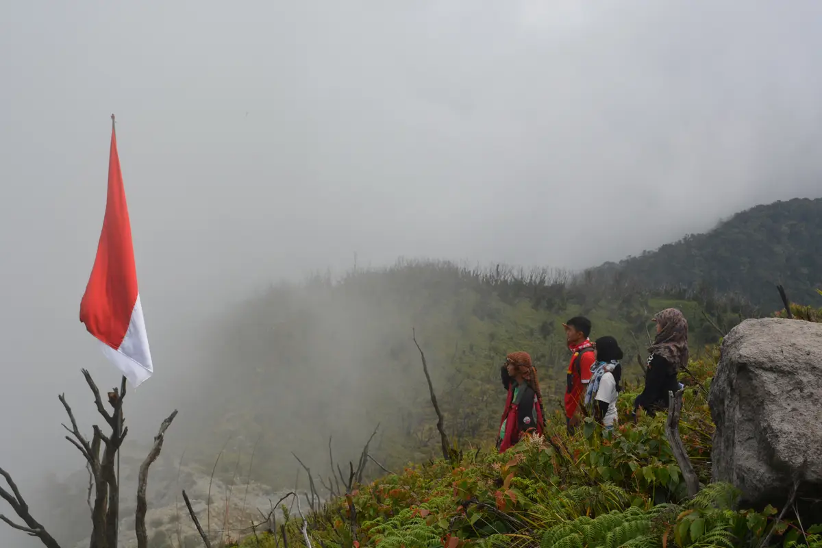 Gunung Talang di Kabupaten Solok. (Liputan6.com/ Novia Harlina)