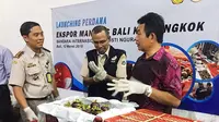 Indonesia mengekspor sebanyak 1,5 ton manggis ke Tiongkok.(Dok Badan Karantina Denpasar)