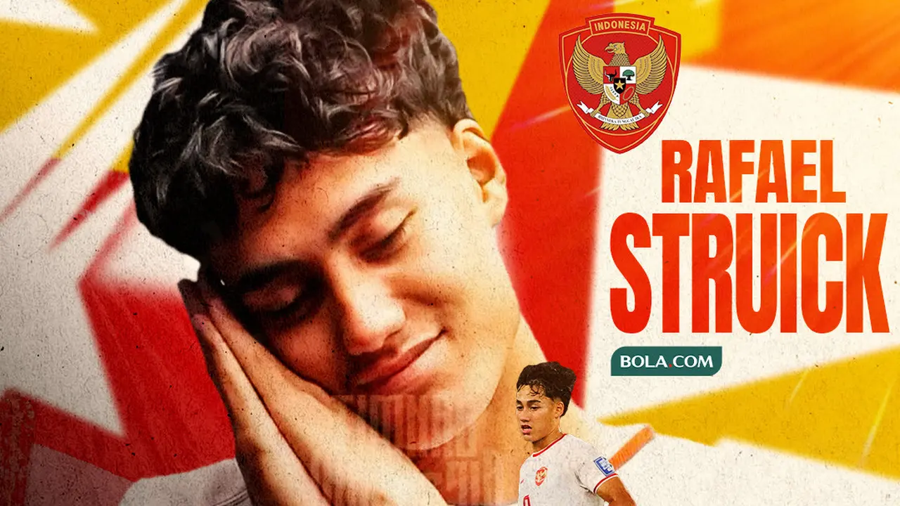 Timnas Indonesia - Ilustrasi Rafael Struick