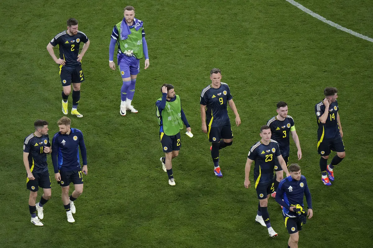 FOTO Timnas Skotlandia