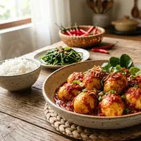 Resep Telur Balado Tanpa Digoreng/AI Generated