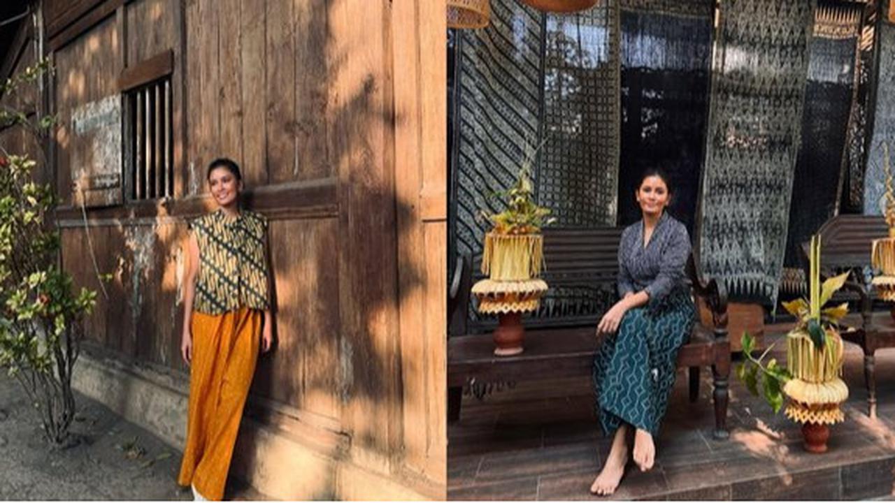 Bergaya Kasual dan Modern, Intip Potret Elegan Titi Radjo Padmaja Kenakan Batik dengan Berbagai Model