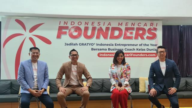 Merry Riana menghadiri konferensi pers Indonesia Mencari Founders di Jakarta, September 2022. (Foto: Dok. Publicom)