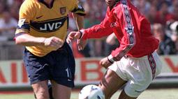 Laga debut Giggs tidak semerlang Marcus Rashford yang berhasil mencetak dua gol. Bahkan pada debut itu MU takluk 0-2. (AFP/Rebecca Naden)