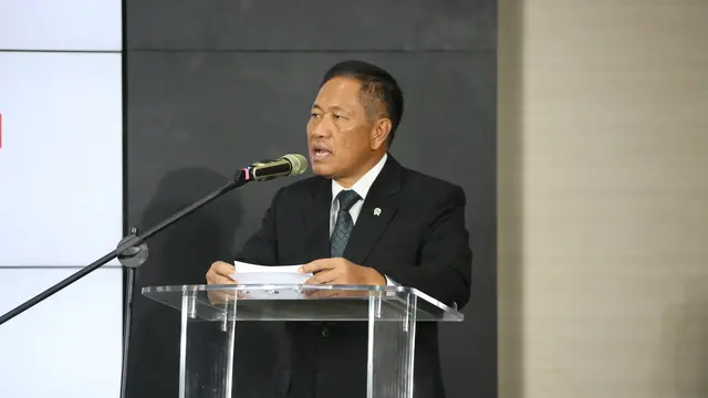 Wakil Menteri Pertahanan Republik Indonesia atau Wamenhan RI Donny Ermawan Taufanto.